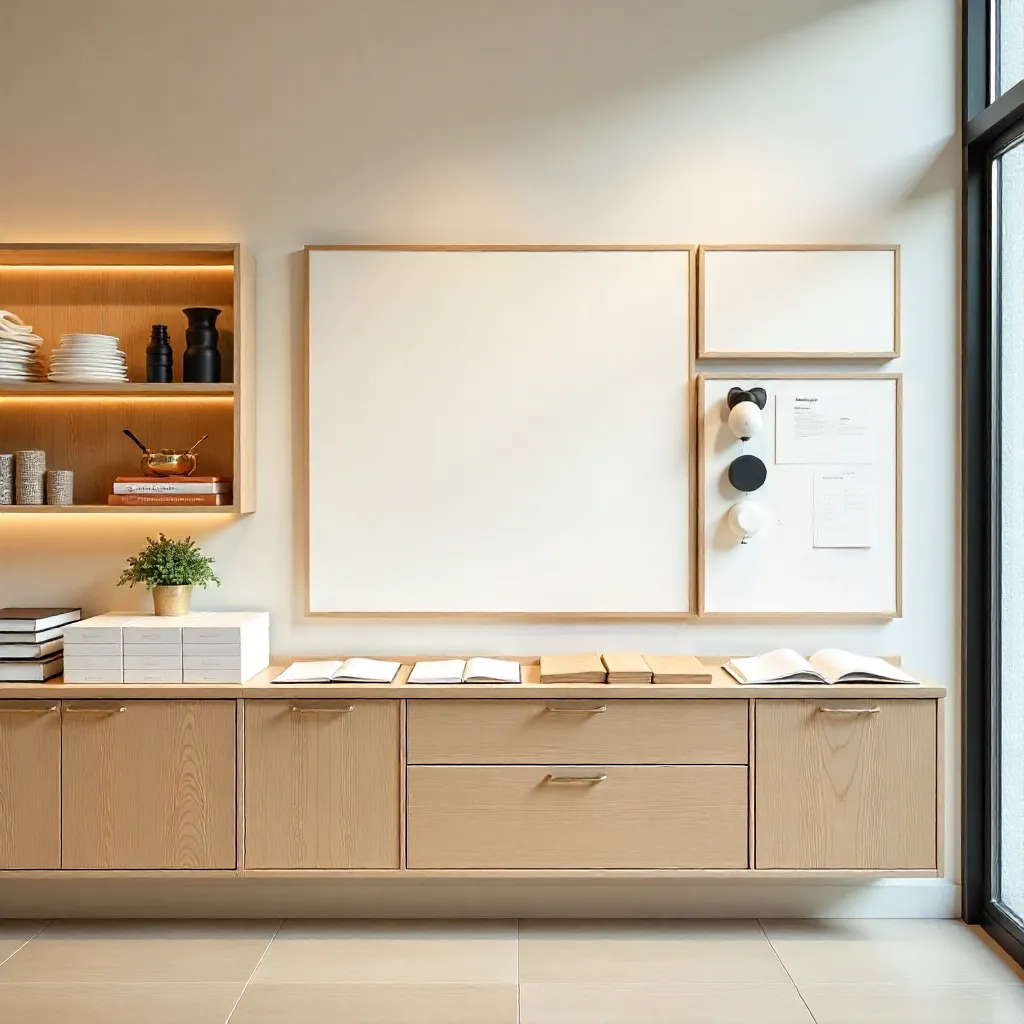 Sistema completo de organización con múltiples elementos