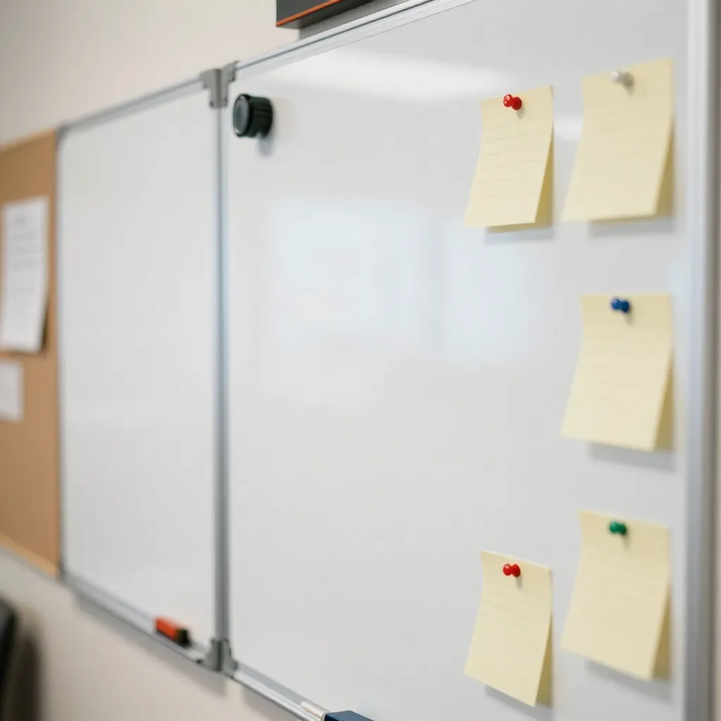 Pizarra para presentaciones ejecutivas