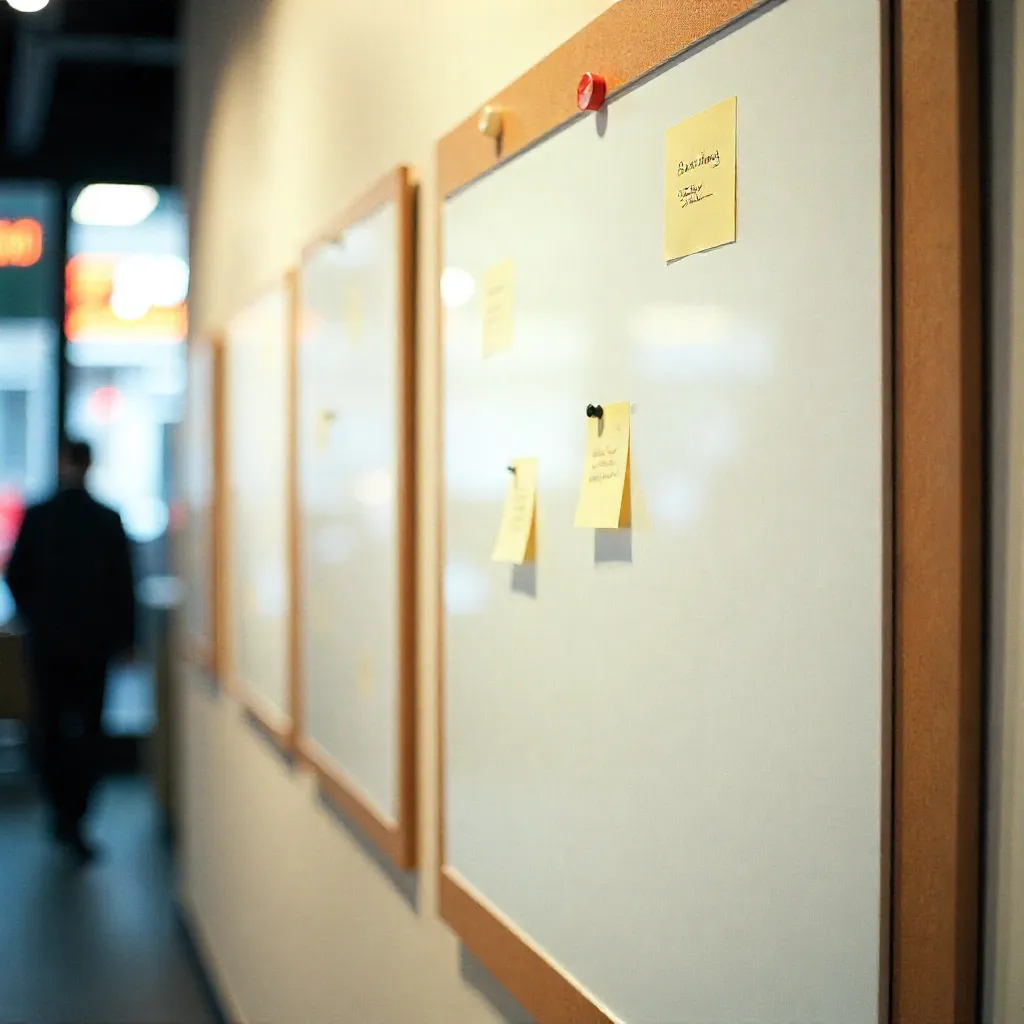 Planificador semanal con diseño limpio